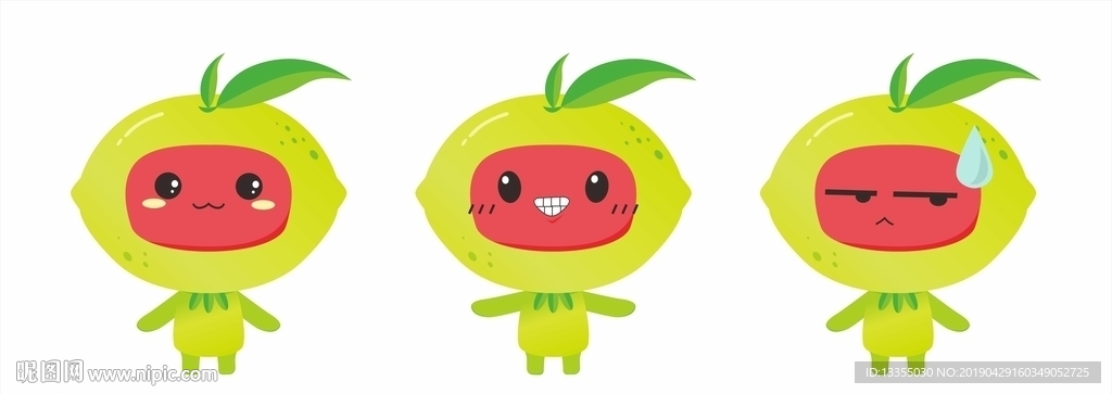 吉祥物 小柠檬