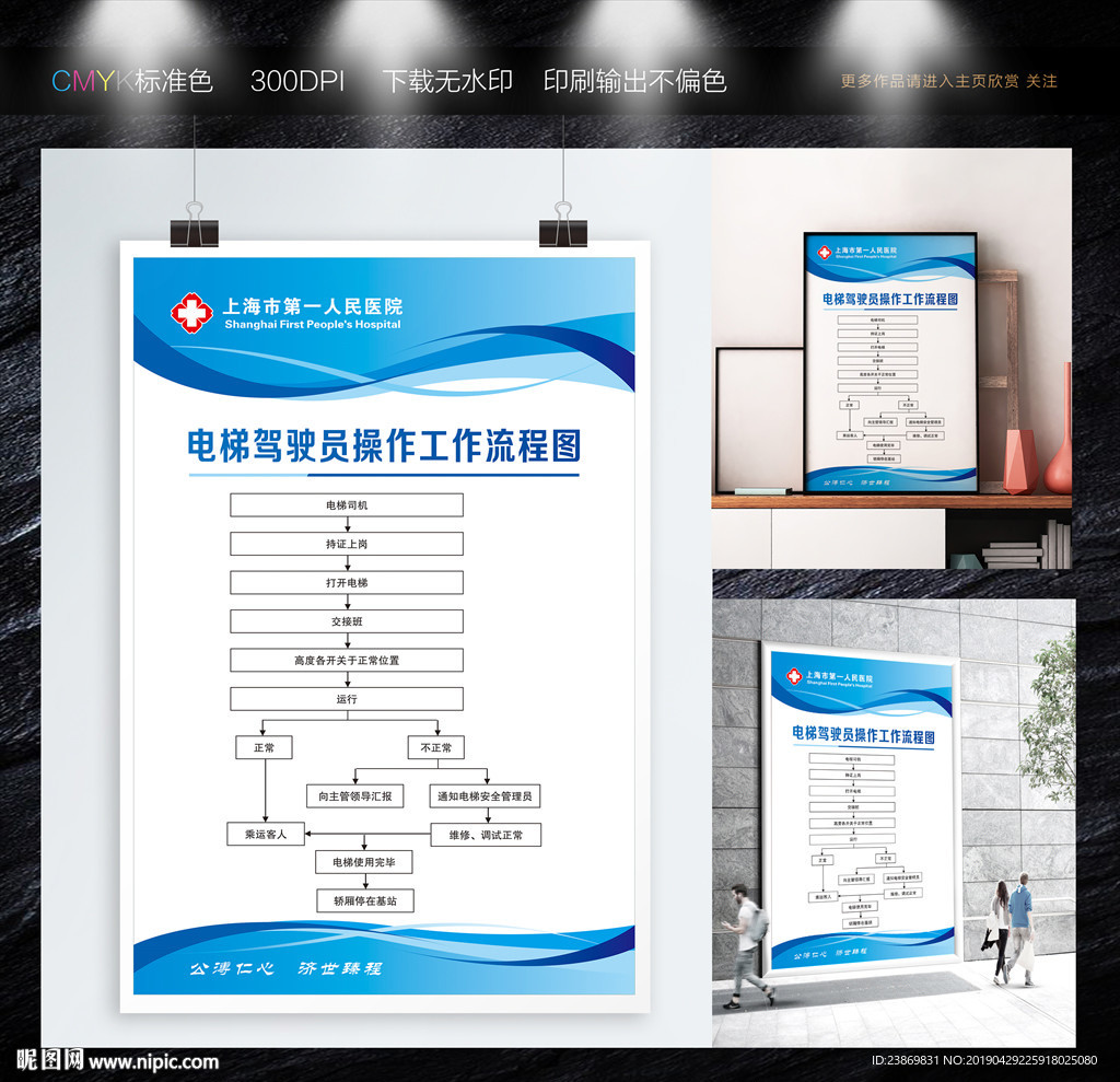 电梯驾驶员操作工作流程图