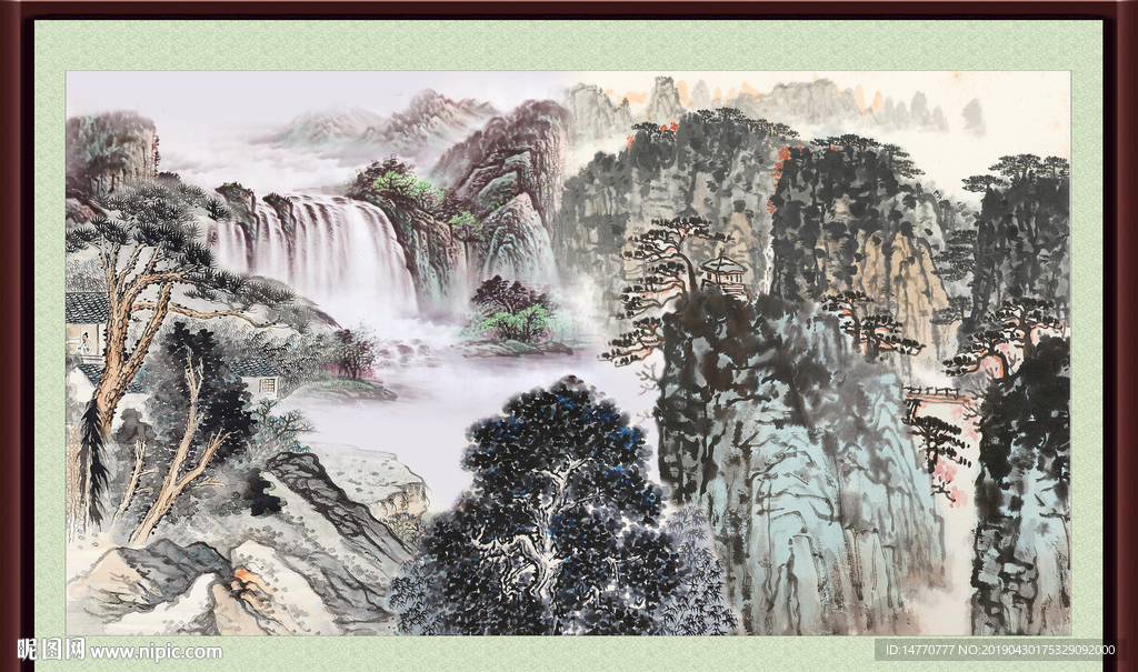 山水画