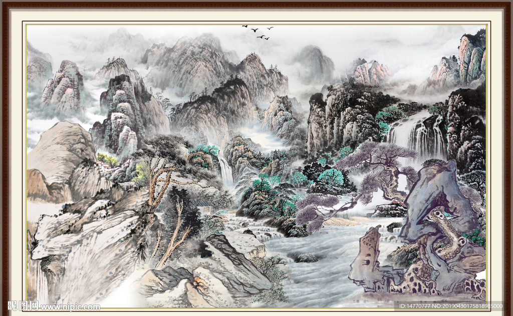 山水画
