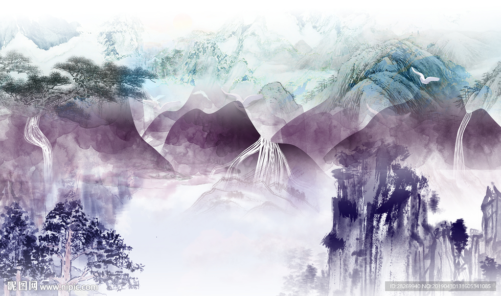 水墨山水
