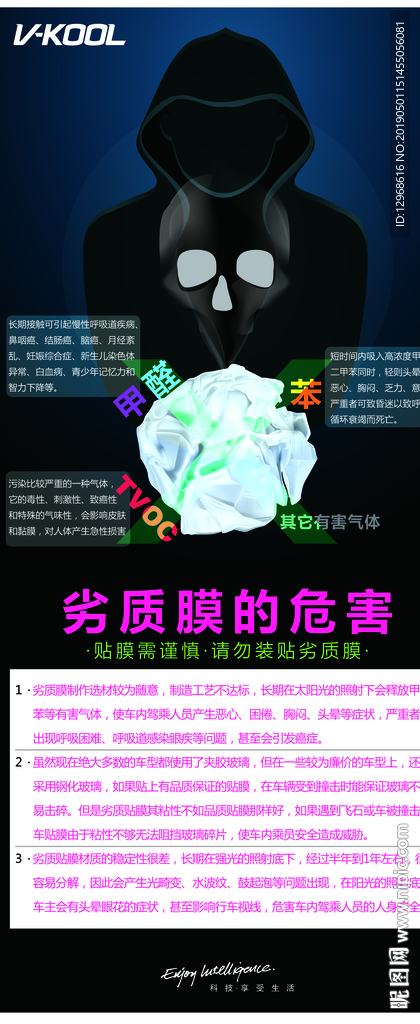 威固提示：劣质膜的危害