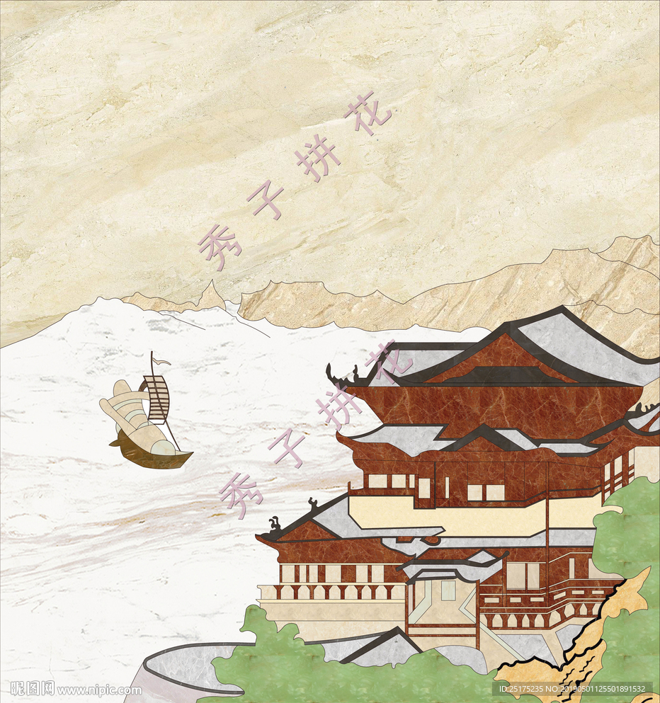 水刀拼花