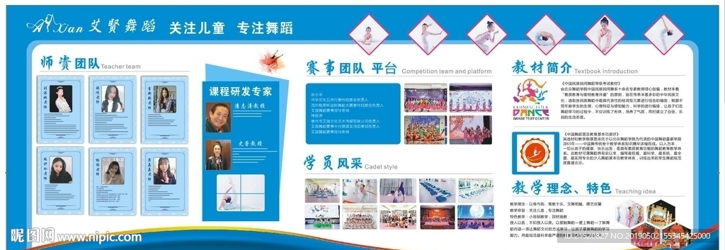 舞蹈文化墙