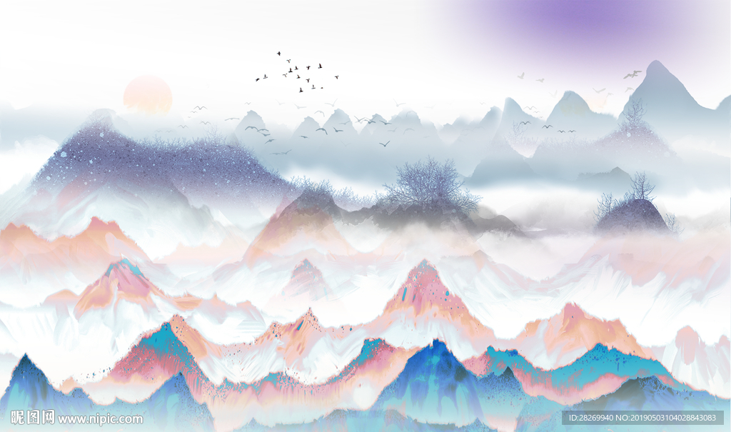 新中式山水