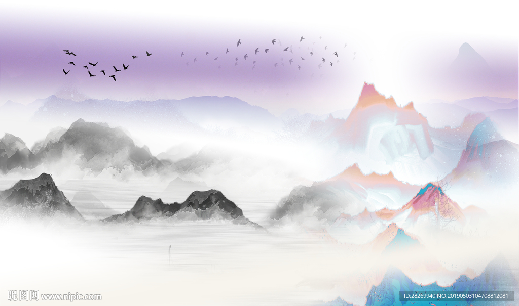 新中式山水