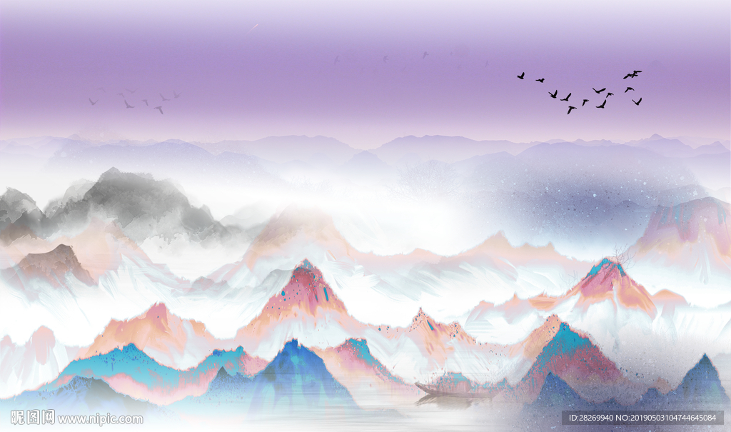 新中式山水