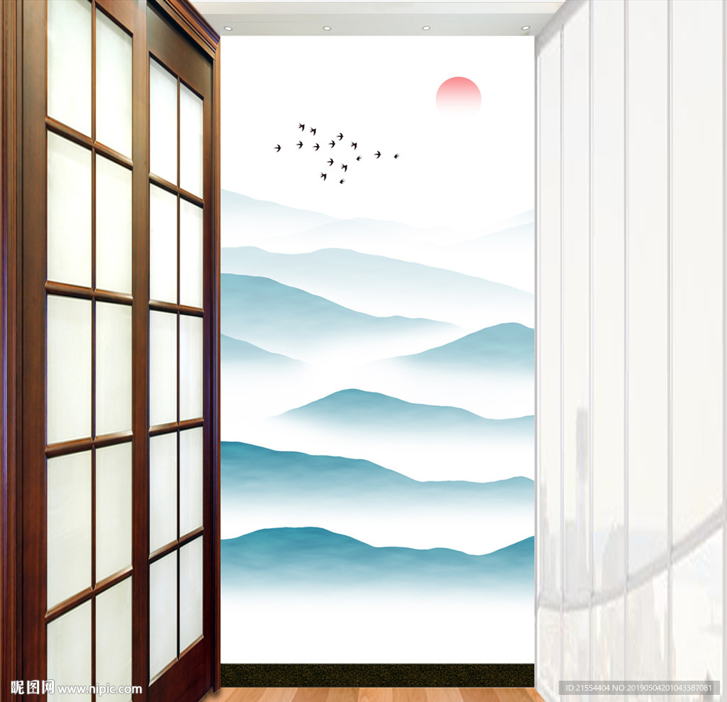 玄关背景墙