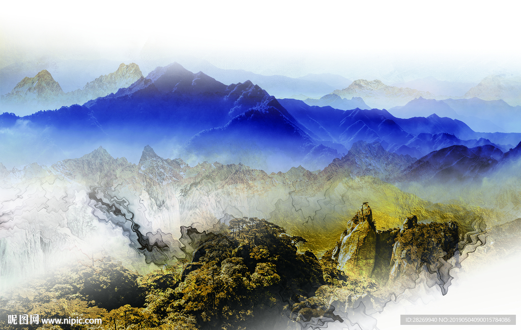 国画山水