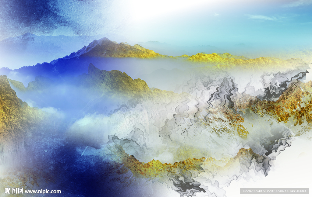 国画山水画