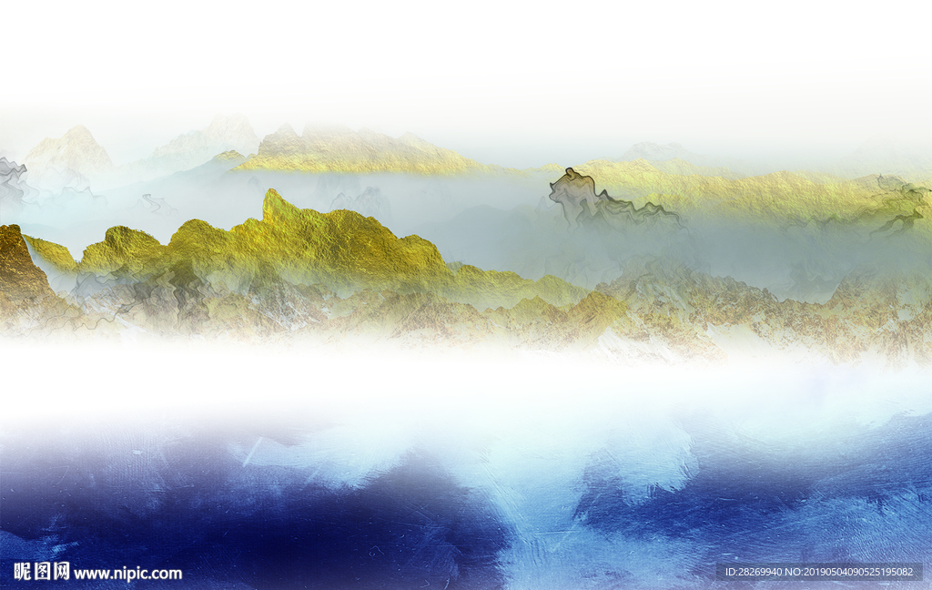 国画山水画