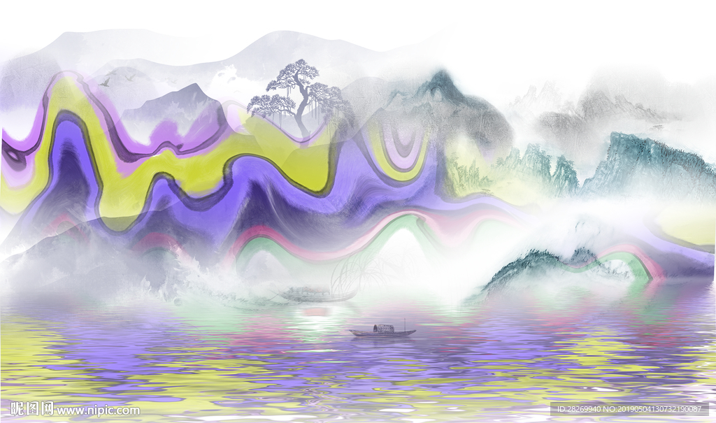 水墨山水