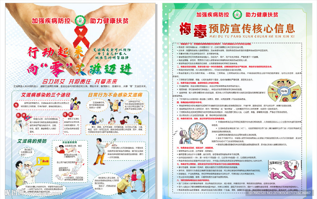 艾滋与梅毒预防宣传