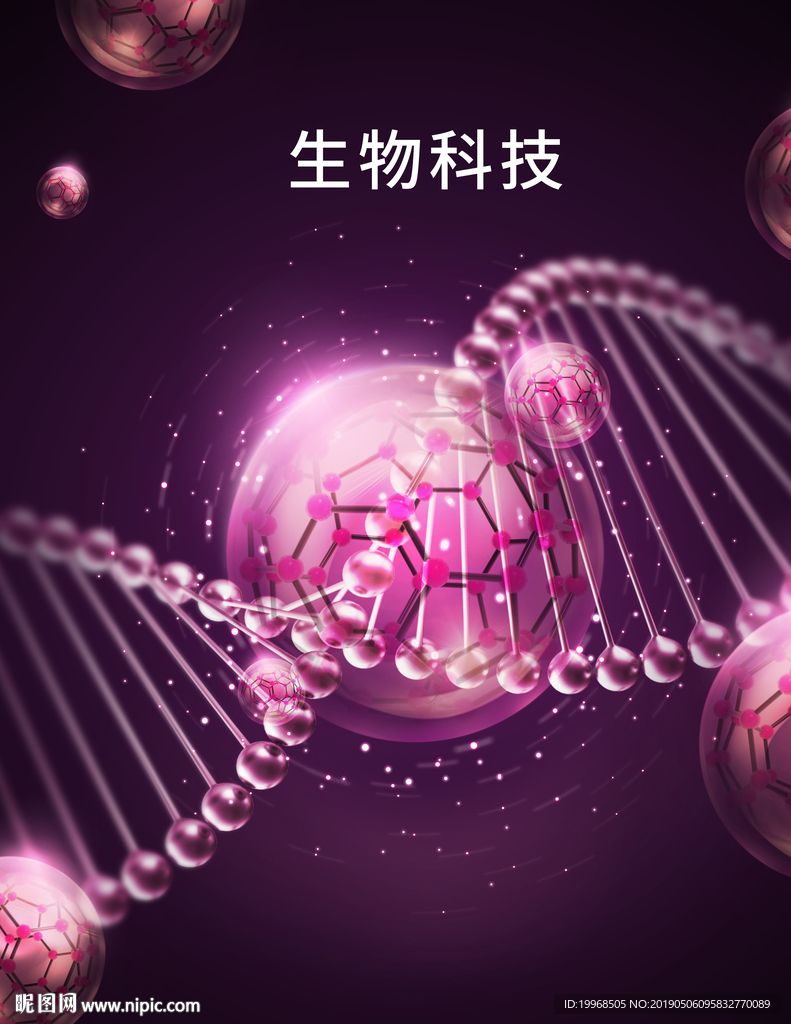 生物科技海报