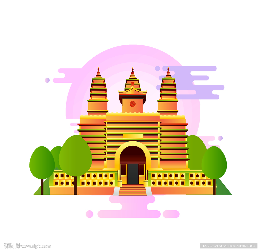 呼和浩特金刚座舍利宝塔