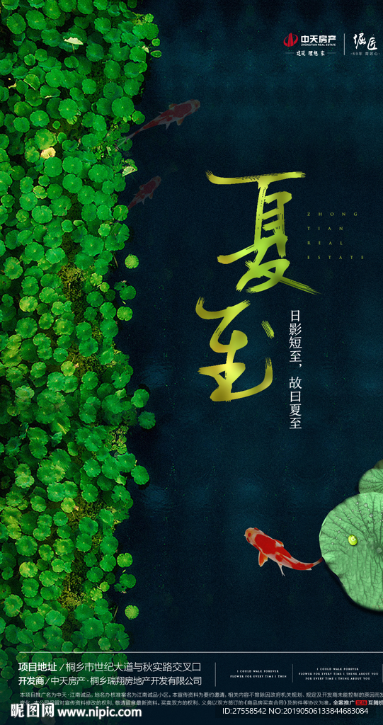 高端地产夏至节气