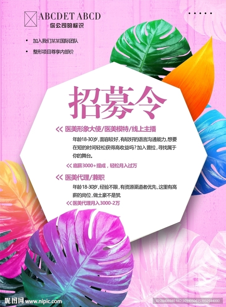 招聘海报