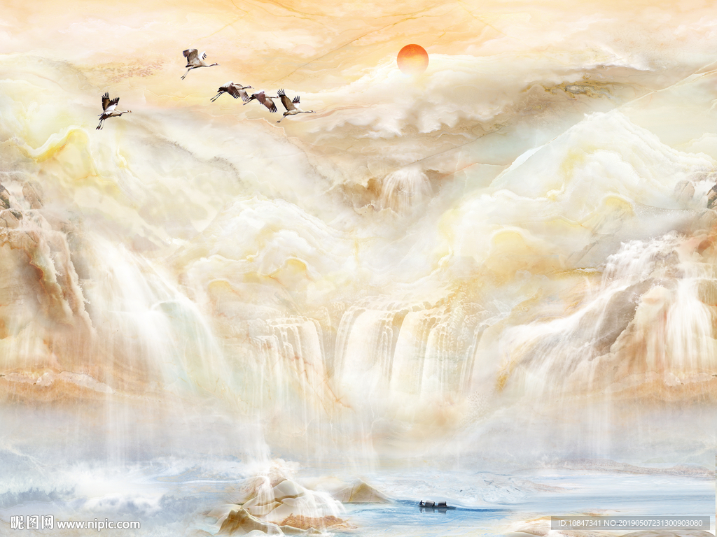 山水大理石 高山