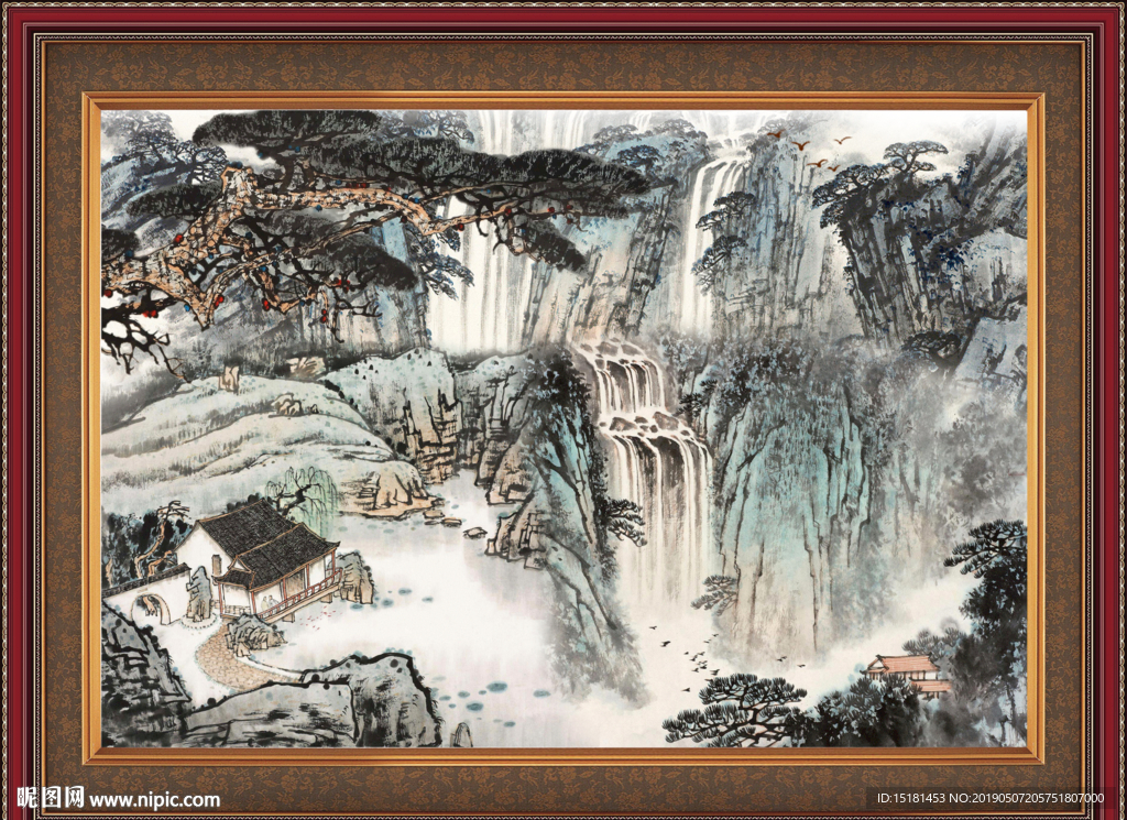 国画山水