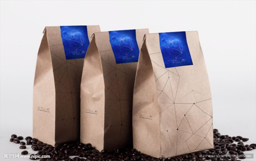 咖啡纸袋样机