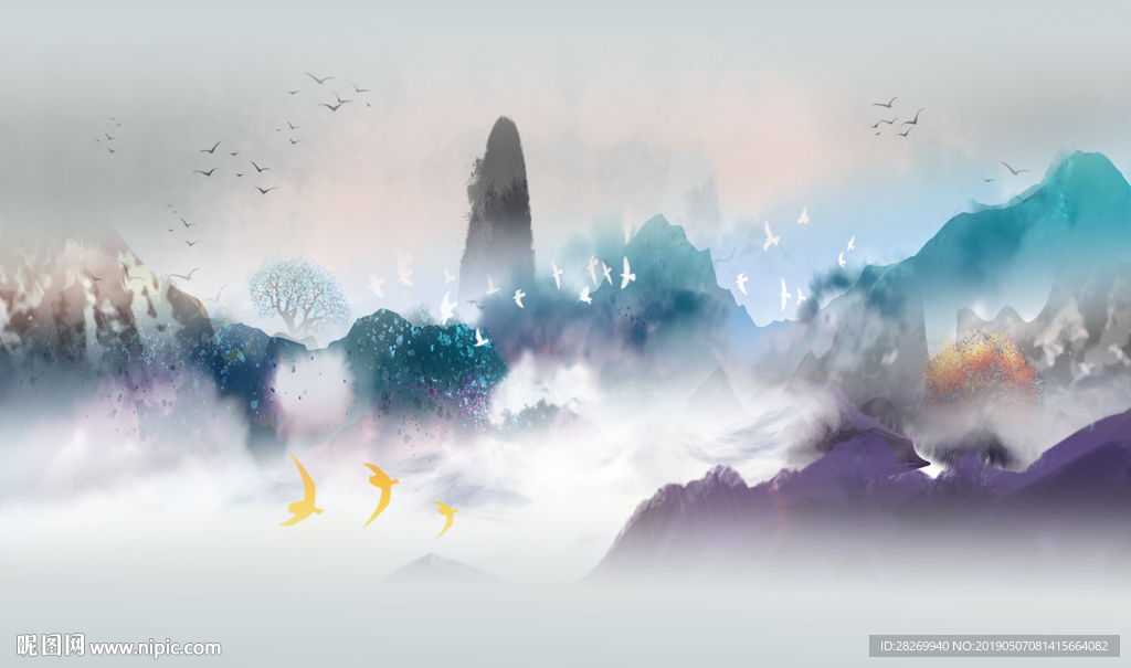 山水画