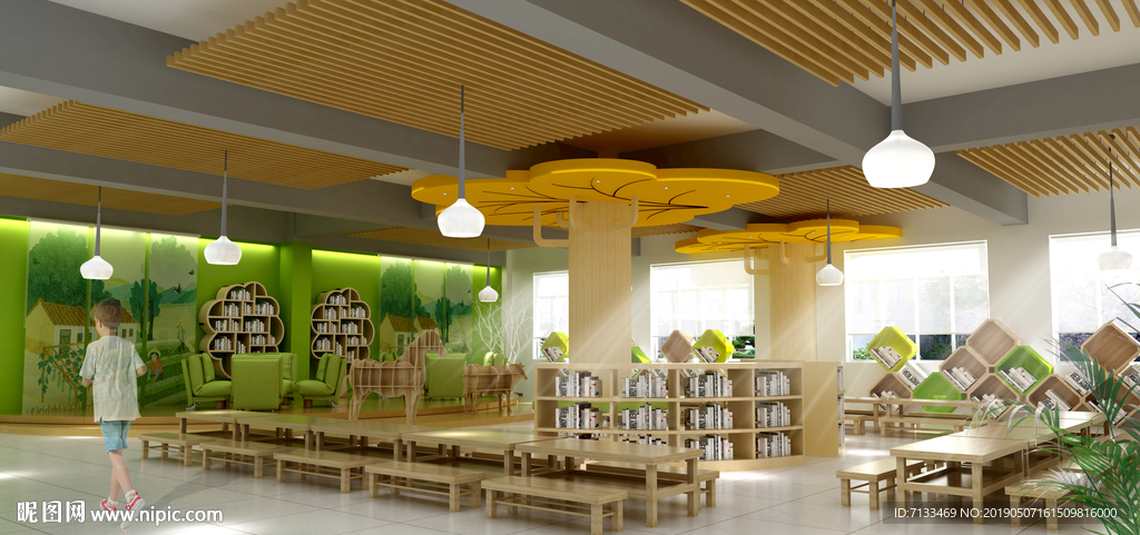 幼儿阅览室