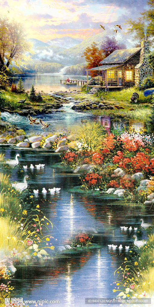 油画风景