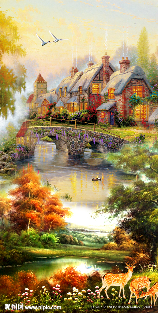 风景油画
