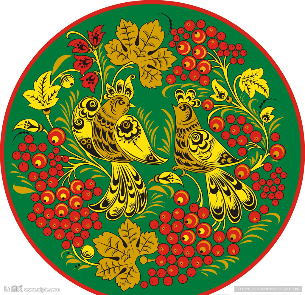 民族花纹图案