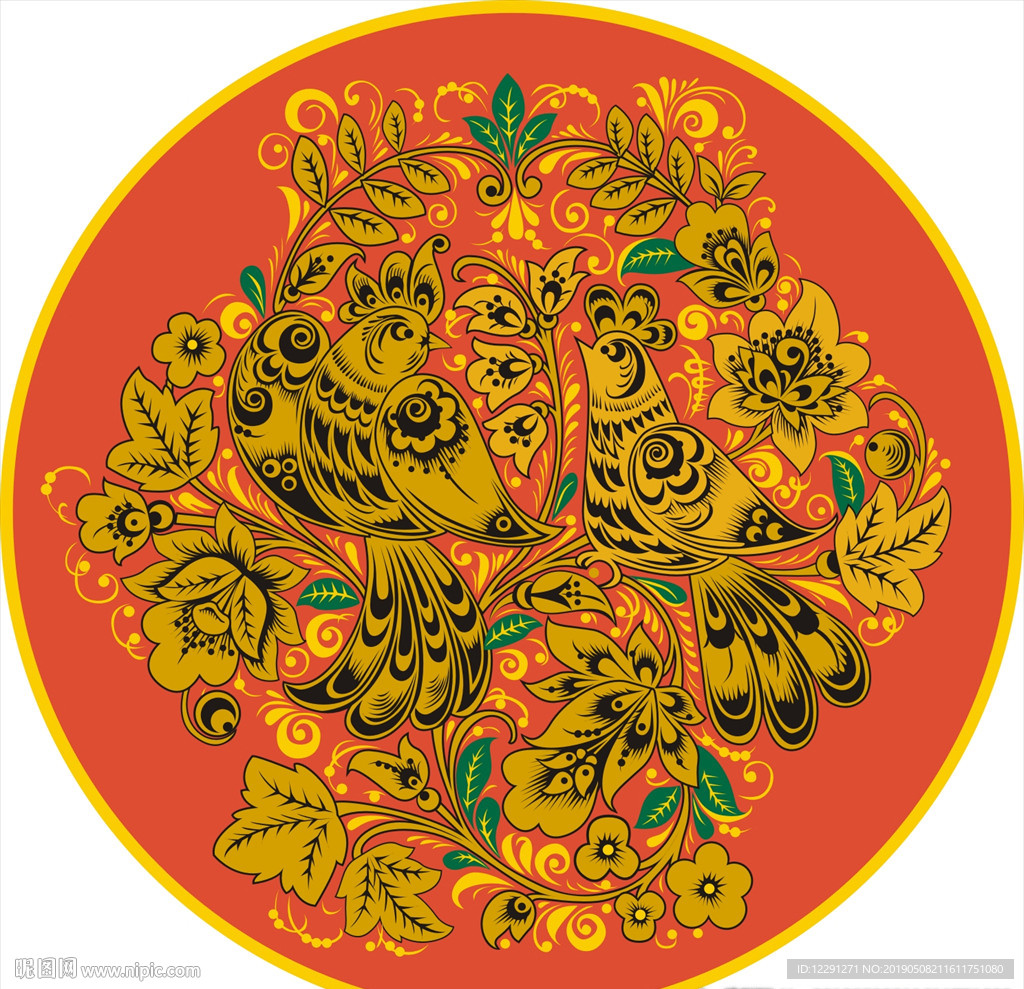 民族花纹图案