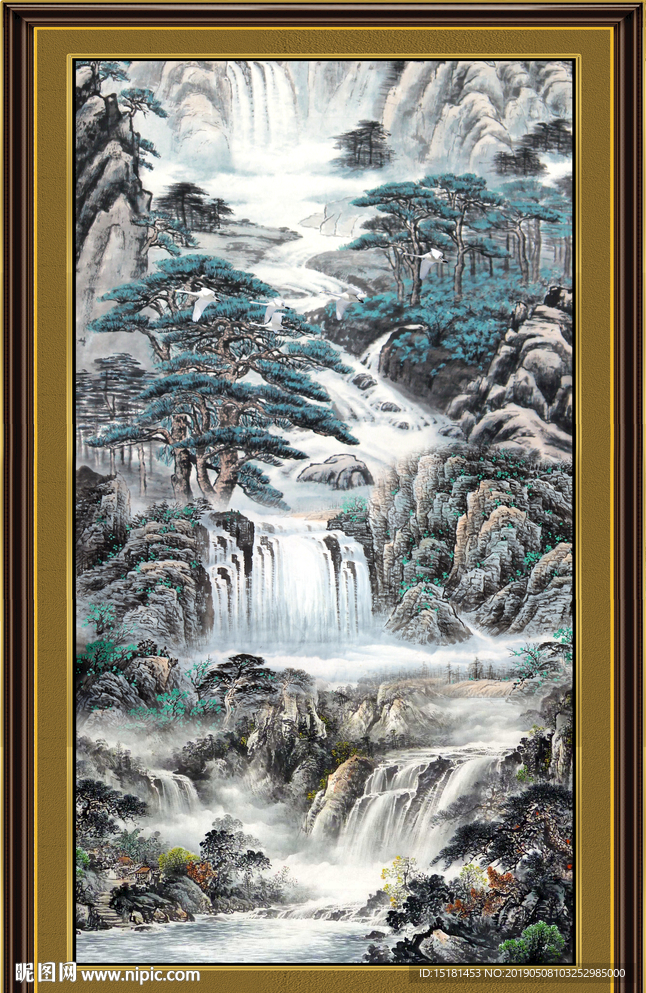 山水风景图