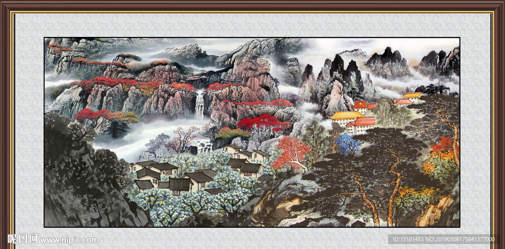 国画山水