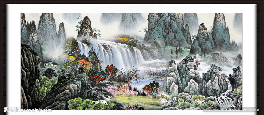 国画山水