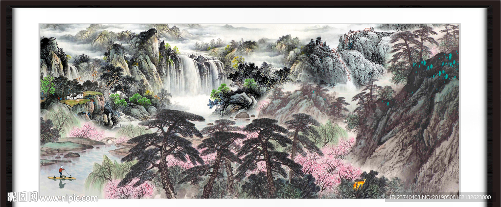 山水风景图