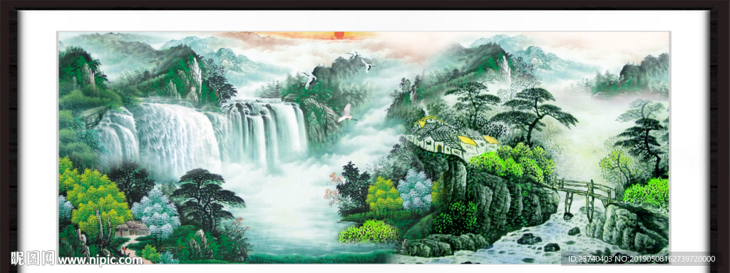 国画山水