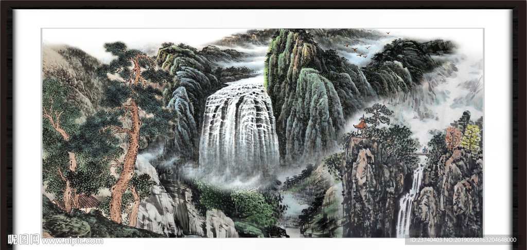 国画山水