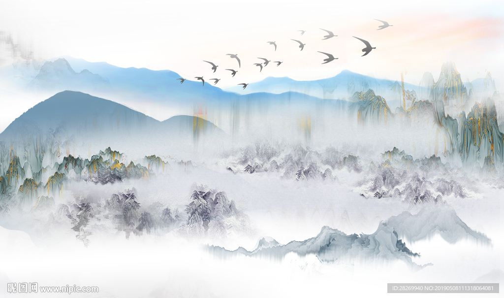 水墨画