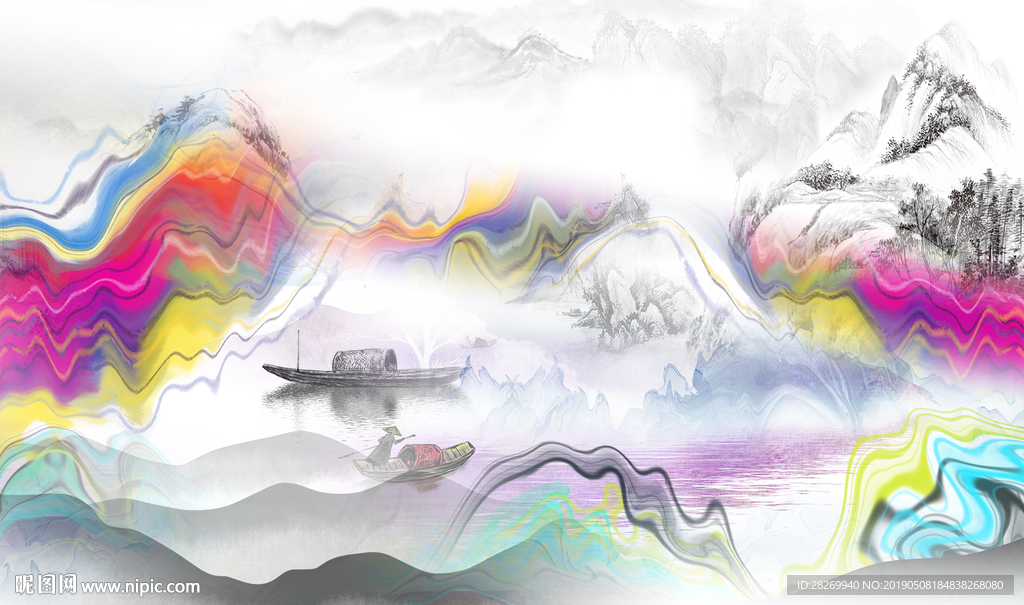 水墨山水