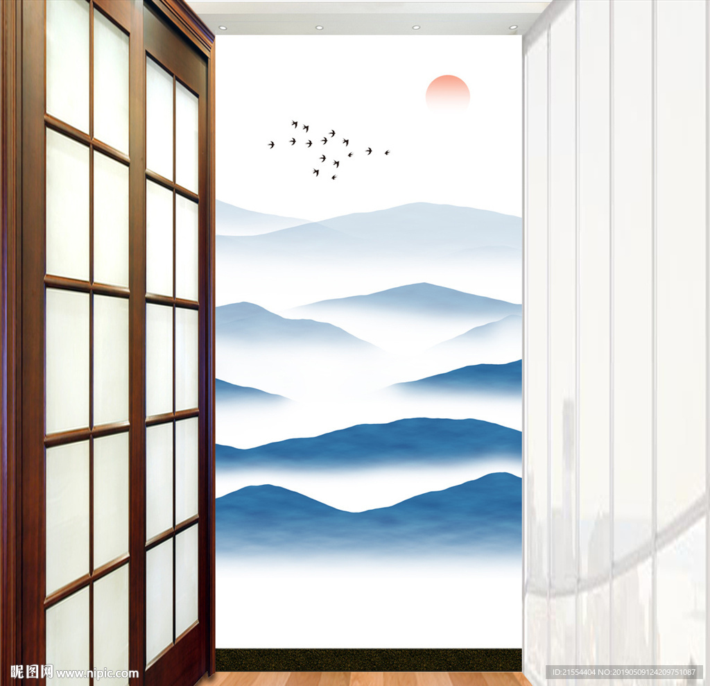 意境山水画