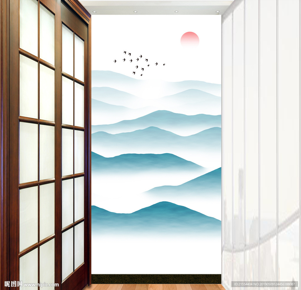 写意山水画