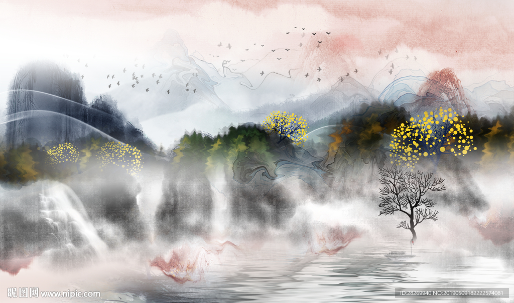 山水国画