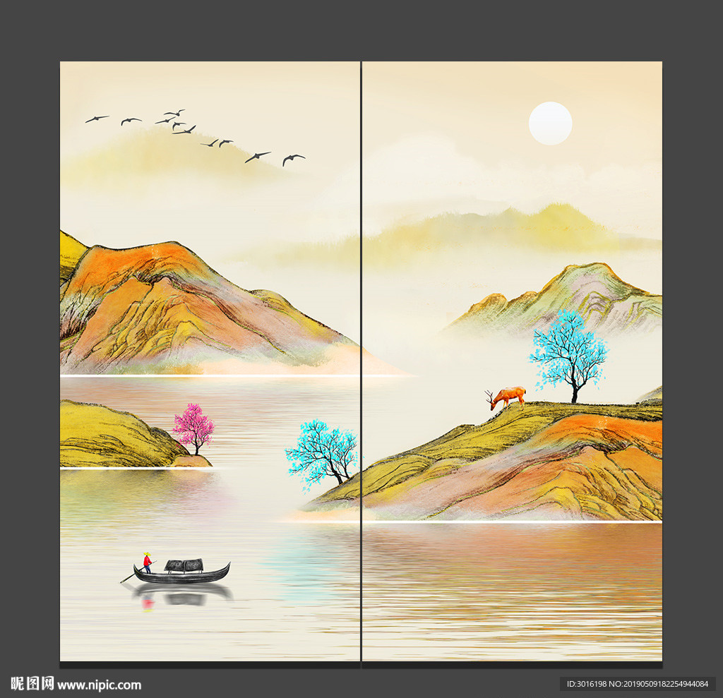 山水装饰画