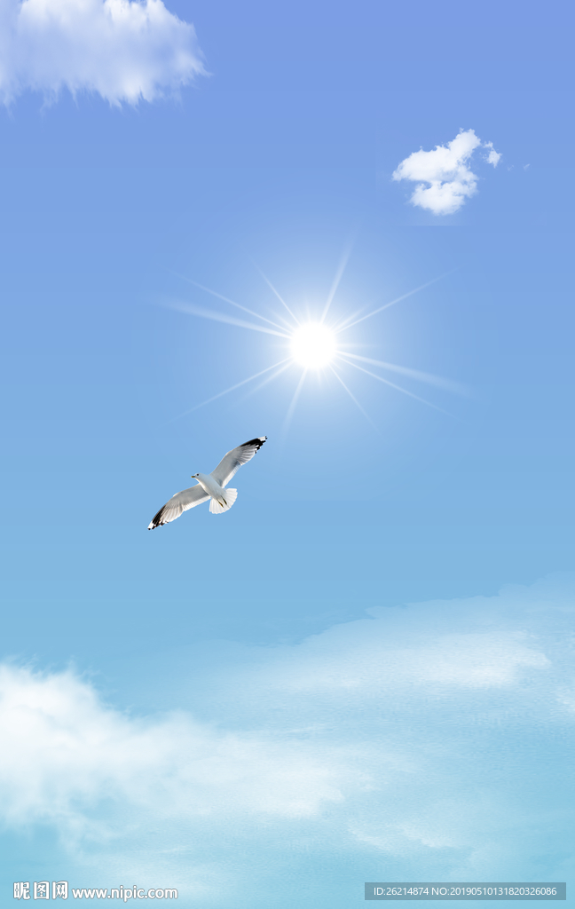 蓝天白云