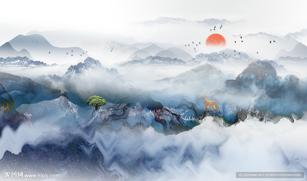 水墨山水