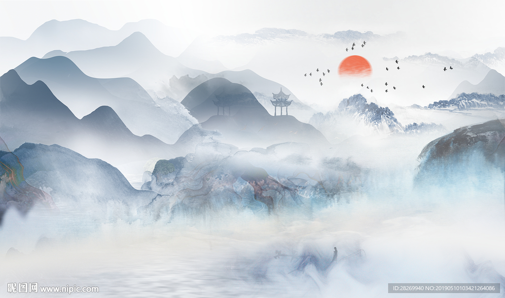水墨山水