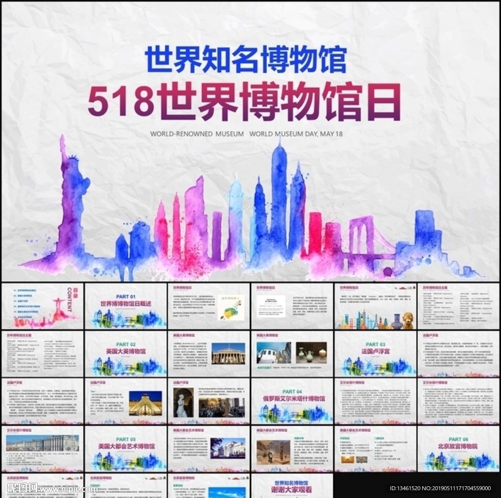 世界博物馆介绍PPT