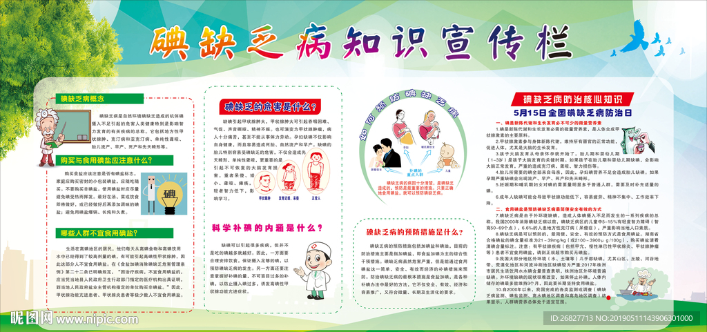 碘缺乏病知识宣传