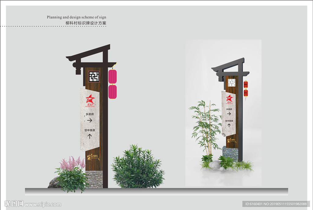 景区导视牌