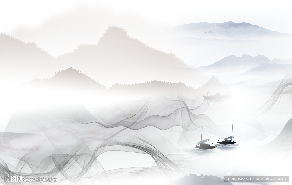 水墨山水