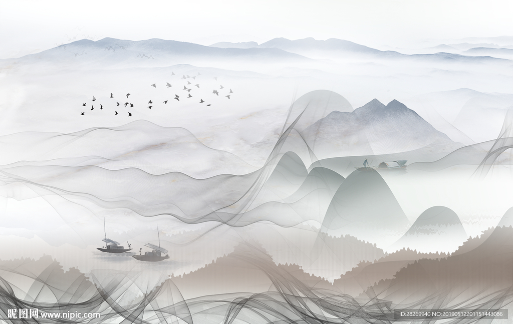 水墨山水